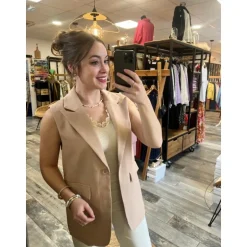 BLAZER MELYSSA - CAMEL
