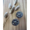 BOUCLES D'OREILLES MARGUERITE - ARGENT