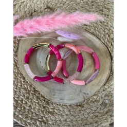 BRACELET WAFA - FRAMBOISE