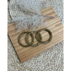 BRACELET WAFA - PAILETTE OR