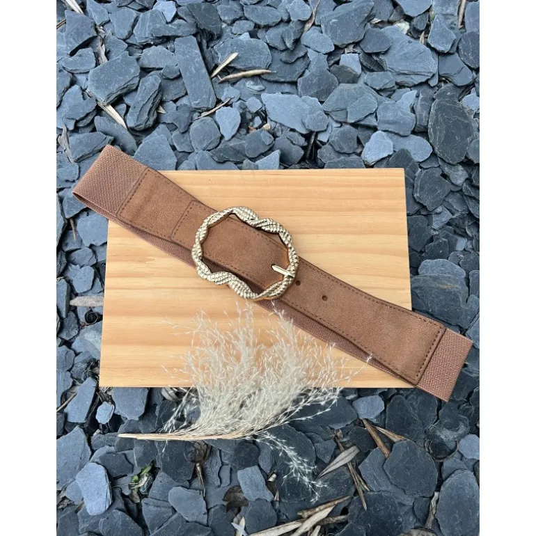 CEINTURE GINA - CAMEL