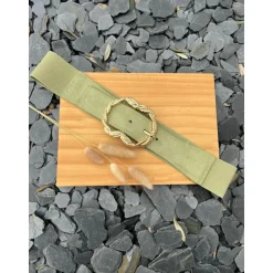 CEINTURE GINA - OLIVE