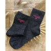 CHAUSSETTES MAMIE - NOIR