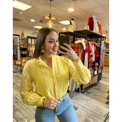 CHEMISE MAUREEN - JAUNE
