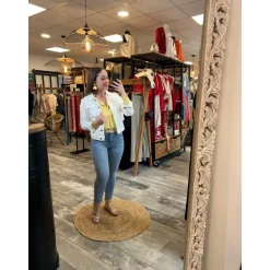 CHEMISE MAUREEN - JAUNE