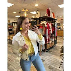 CHEMISE MAUREEN - JAUNE