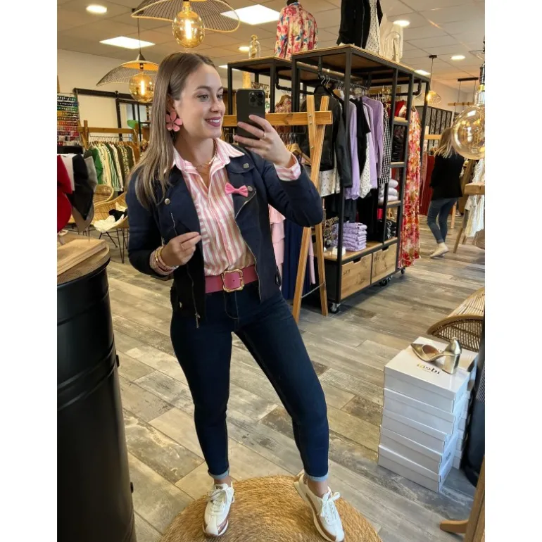 CHEMISE XANTHIA- ROSE