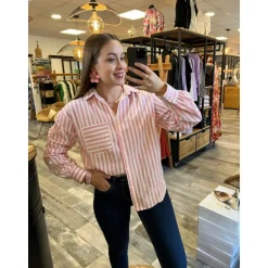 CHEMISE XANTHIA- ROSE
