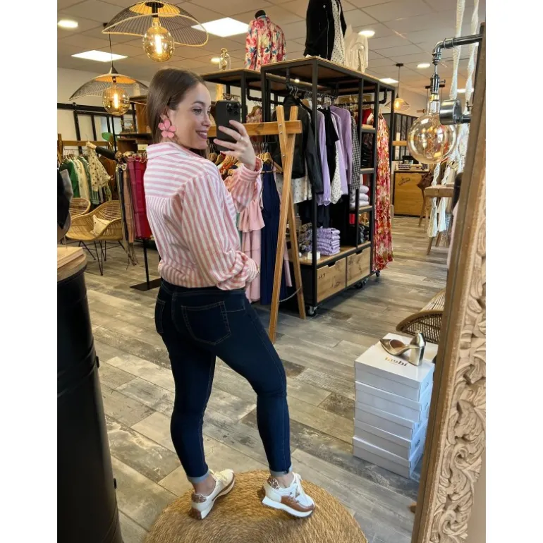 CHEMISE XANTHIA- ROSE