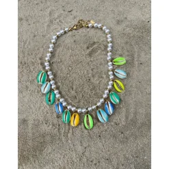 COLLIER MYKONOS - BLEU