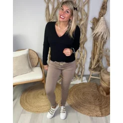 JEAN CARTER - TAUPE