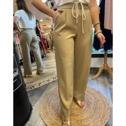 PANTALON GUYLENE - BEIGE