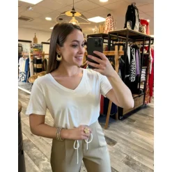PANTALON GUYLENE - BEIGE