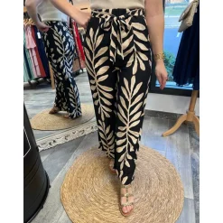 PANTALON NARIMANE - NOIR