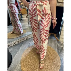 PANTALON NARIMANE - ROSE