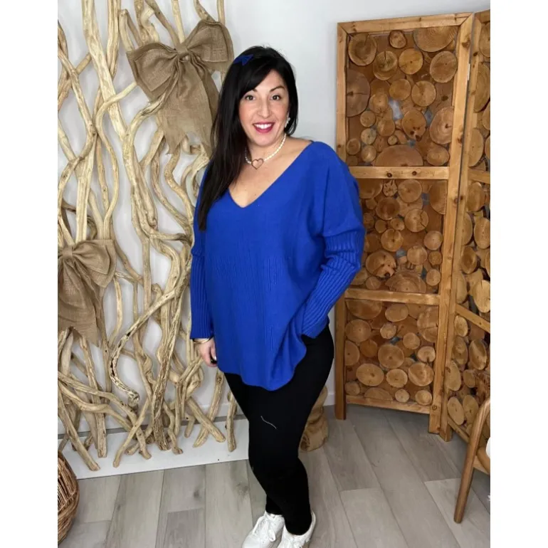 PULL VICENTE - BLEU