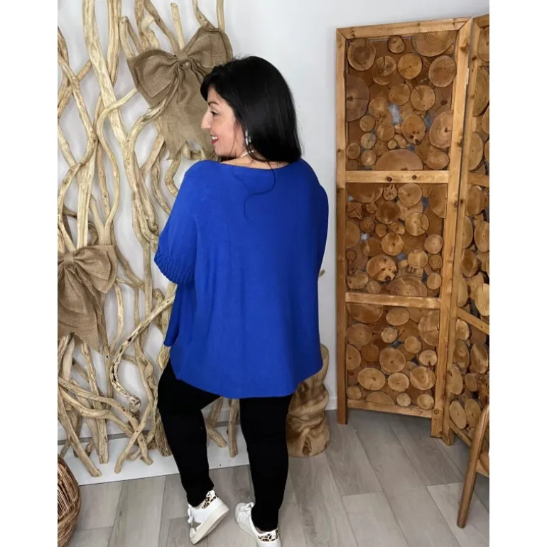 PULL VICENTE - BLEU