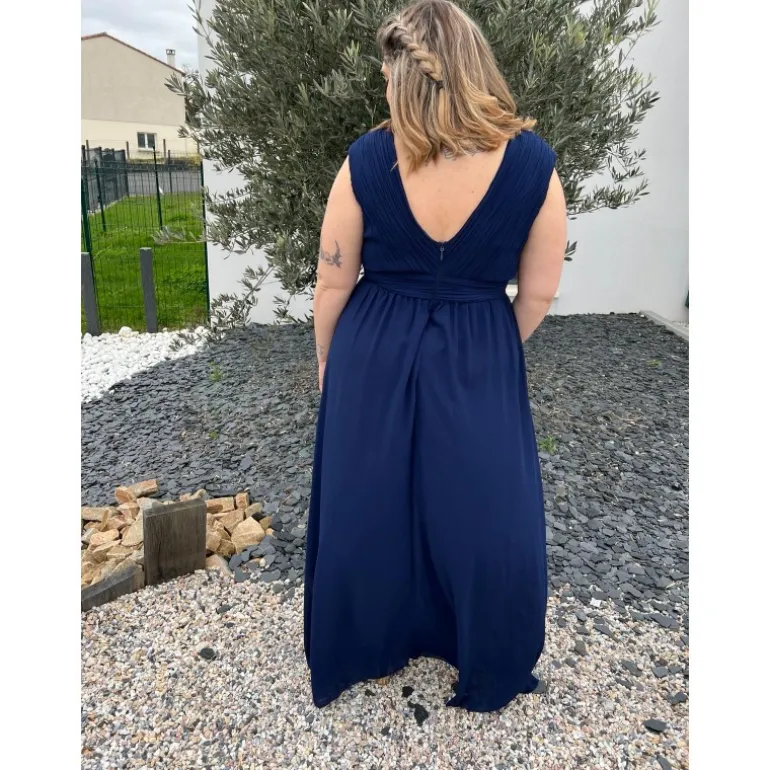 ROBE ADONIE PULPEUSE - MARINE