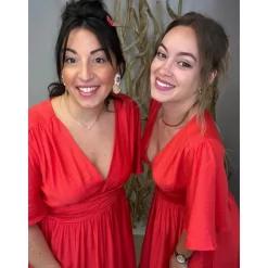 ROBE AMANDANE - ORANGE