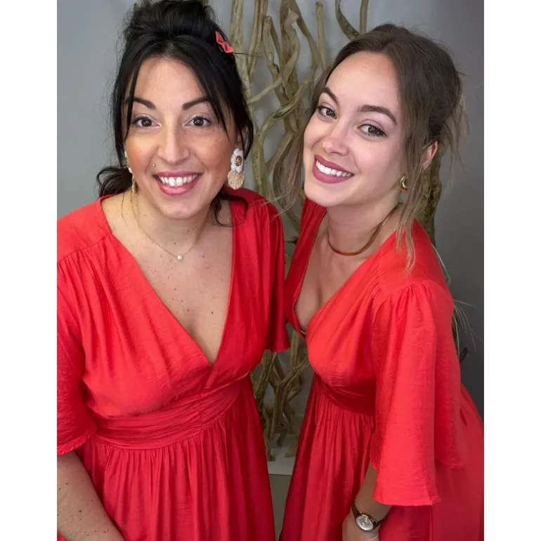 ROBE AMANDANE - ORANGE