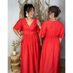 ROBE AMANDANE - ORANGE