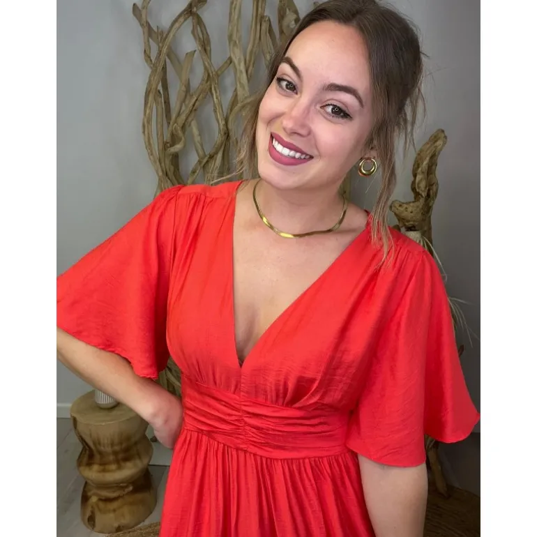 ROBE AMANDANE - ORANGE