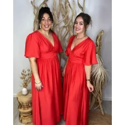 ROBE AMANDANE PULPEUSE - ORANG