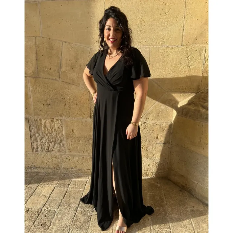 ROBE ANNAÏG PULPEUSE- NOIR