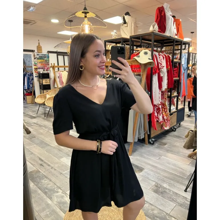ROBE DANIELA - NOIR