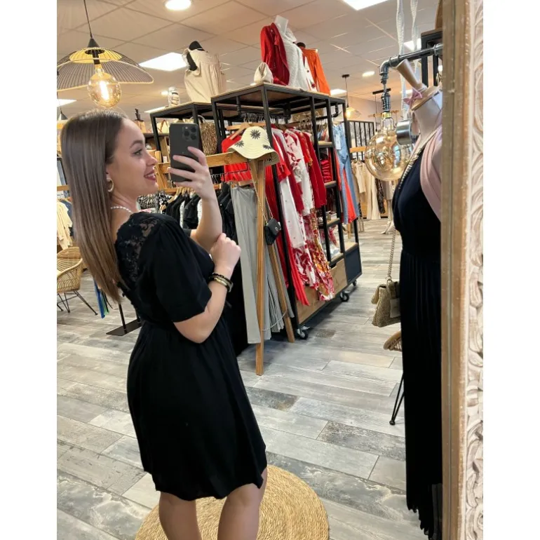 ROBE DANIELA - NOIR