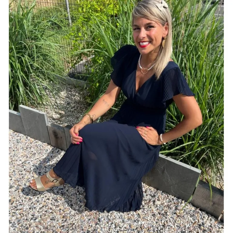ROBE DIANE - MARINE