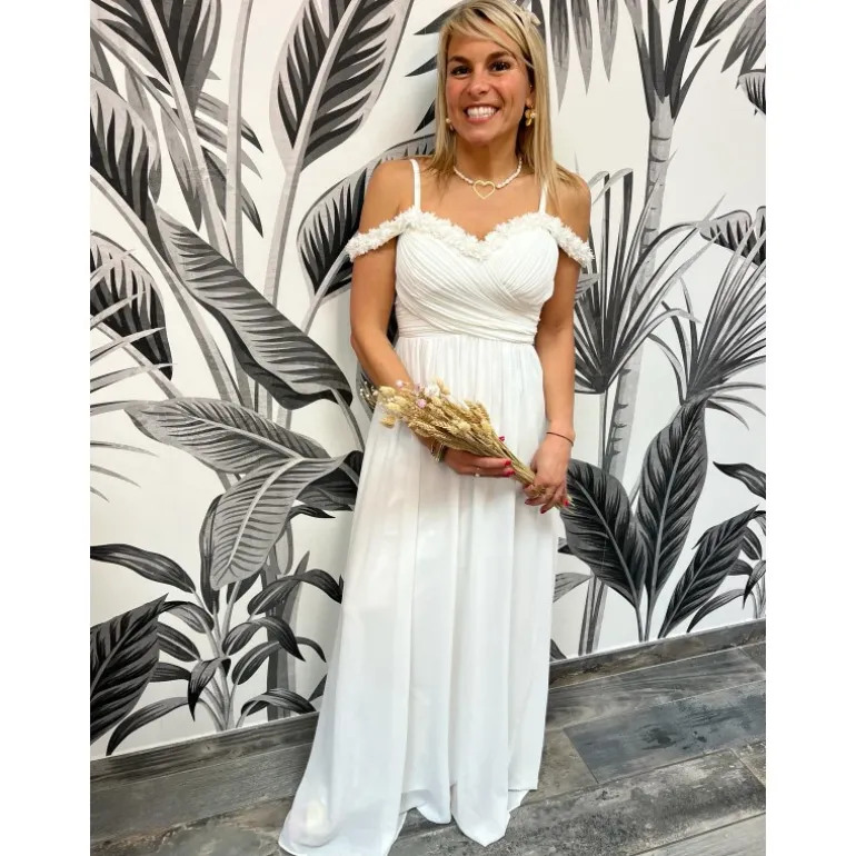 ROBE EMNA - BLANC