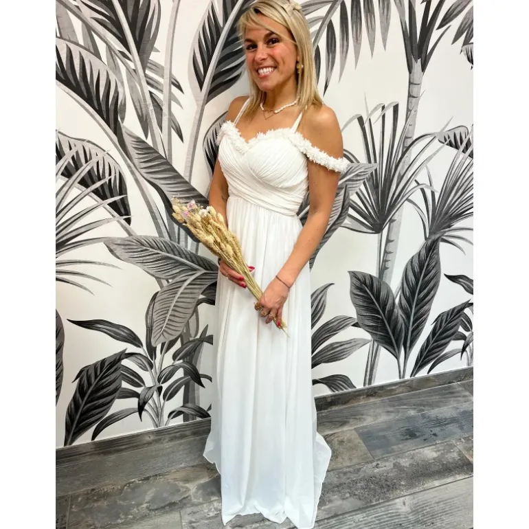 ROBE EMNA - BLANC