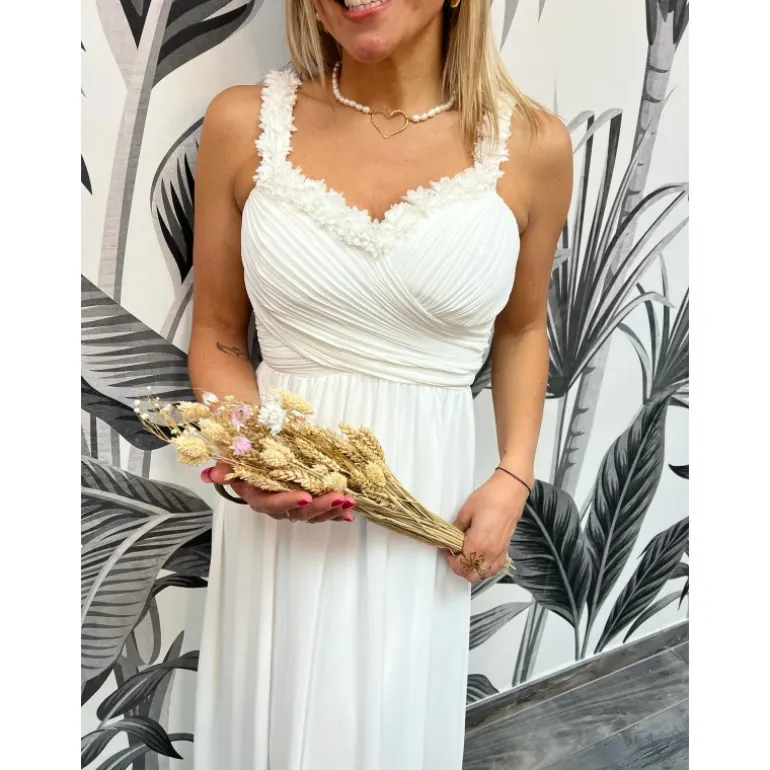 ROBE EMNA - BLANC