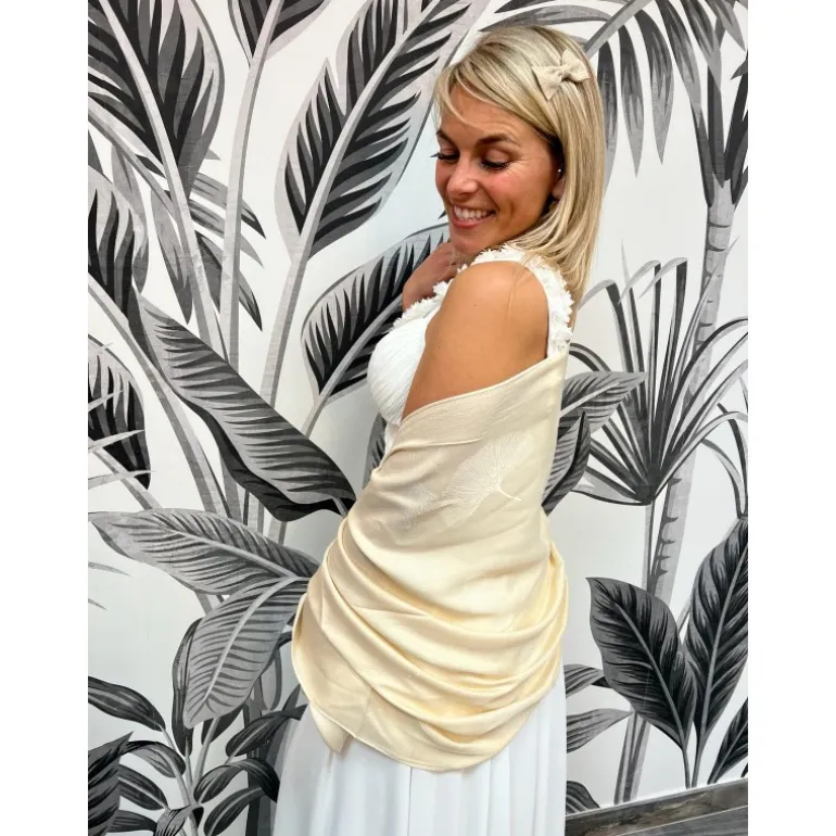ROBE EMNA - BLANC