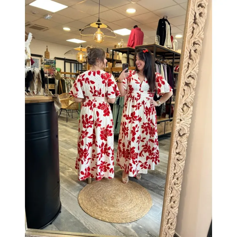 ROBE ISIDORA - ROUGE