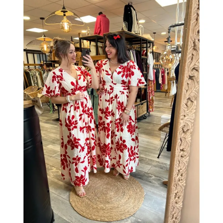 ROBE ISIDORA PULPEUSE - ROUGE