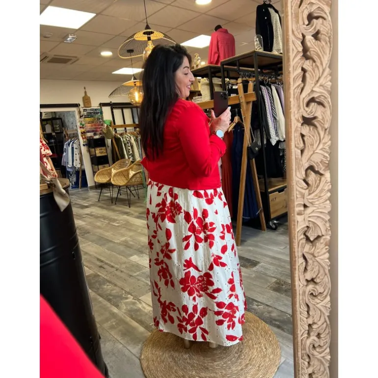ROBE ISIDORA PULPEUSE - ROUGE