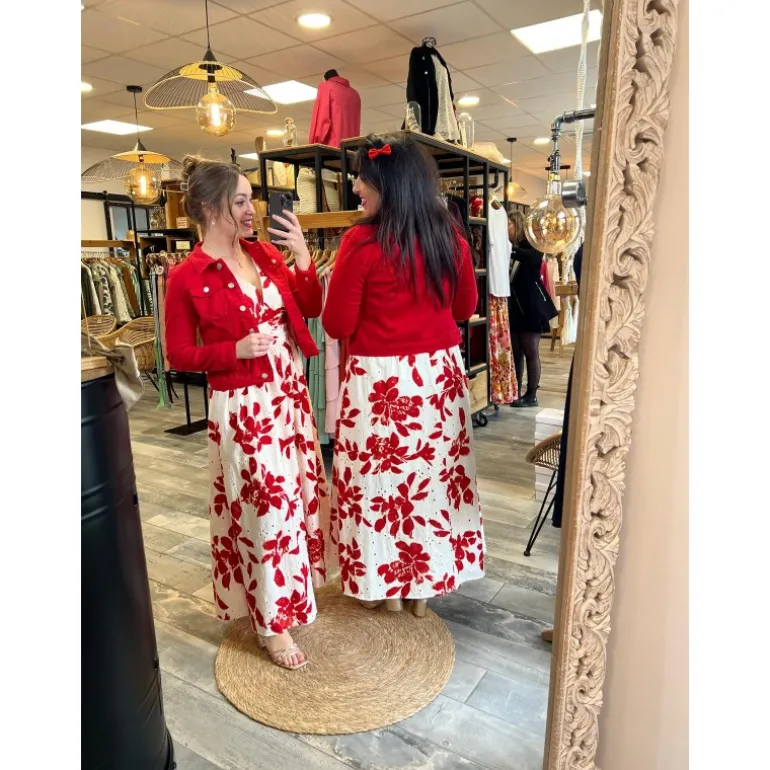 ROBE ISIDORA PULPEUSE - ROUGE