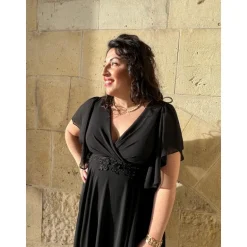 ROBE KAYLINE- NOIR
