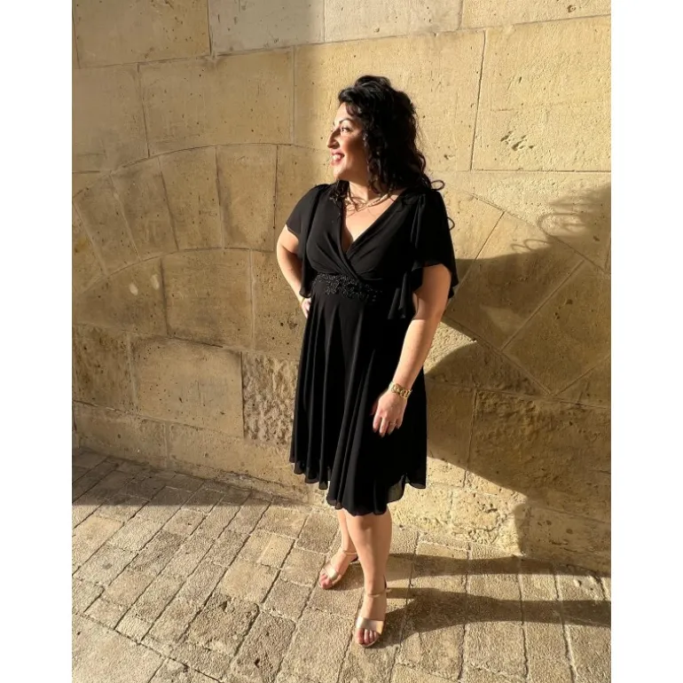 ROBE KAYLINE- NOIR