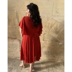 ROBE KAYLINE- TERRACOTTA