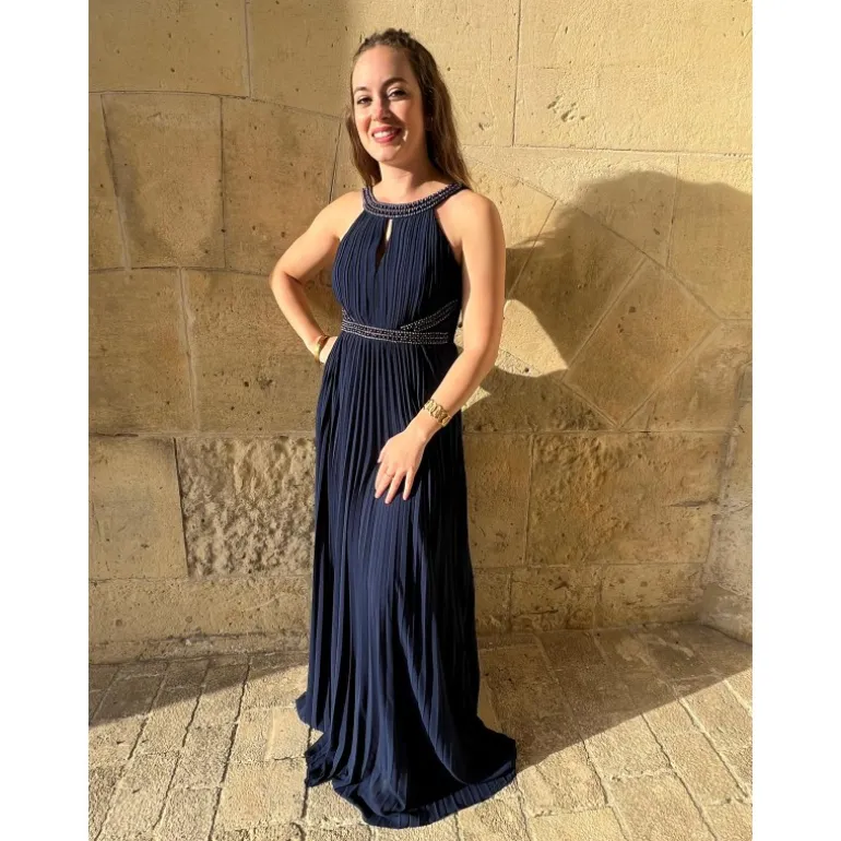 ROBE MACHA- MARINE