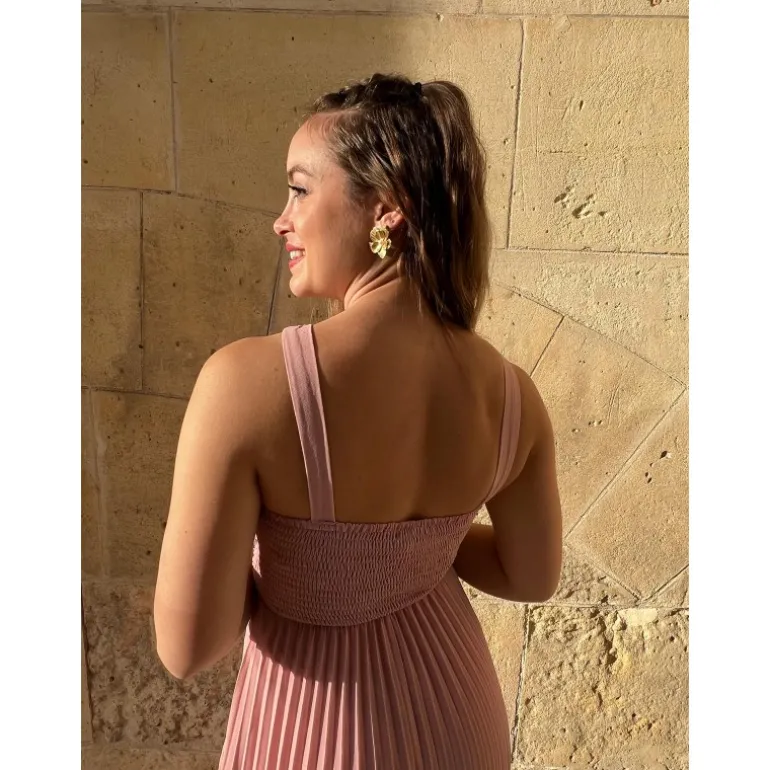 ROBE MACHA- ROSE