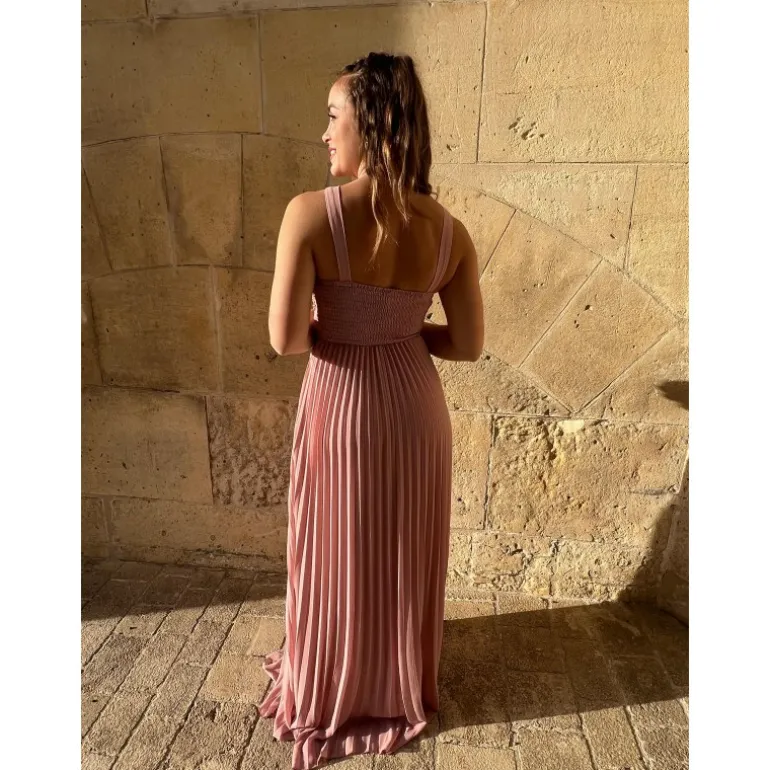 ROBE MACHA- ROSE