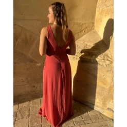 ROBE MANOE - ROSE MARSALA