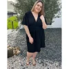 ROBE MARLENE PULPEUSE - NOIR