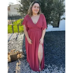 ROBE PAOLINE PULPEUSE - MARSALA