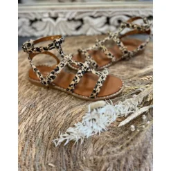SANDALES FORTUNA - LEOPARD