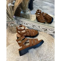 SANDALES IDISS - CAMEL